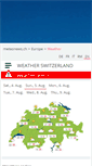 Mobile Screenshot of meteonews.ch